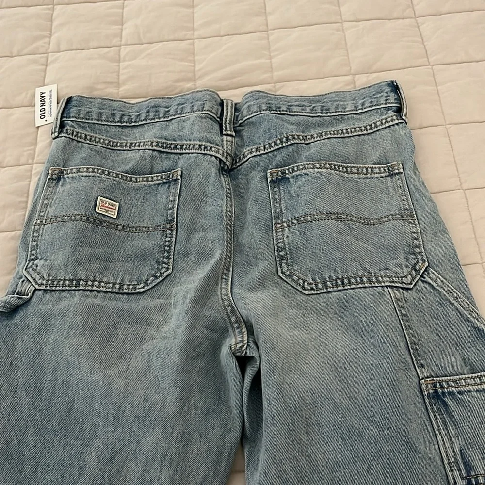 NWT Old Navy boys Jeans utility carpenter cargo
